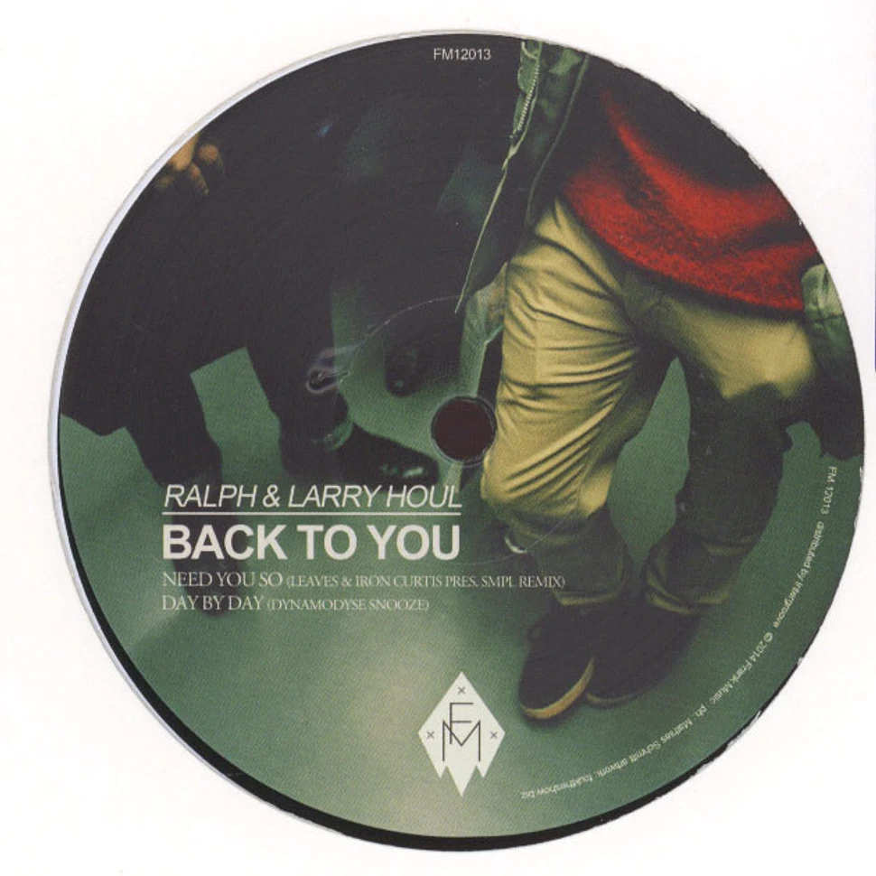 Ralph & Larry Houl - Back To You
