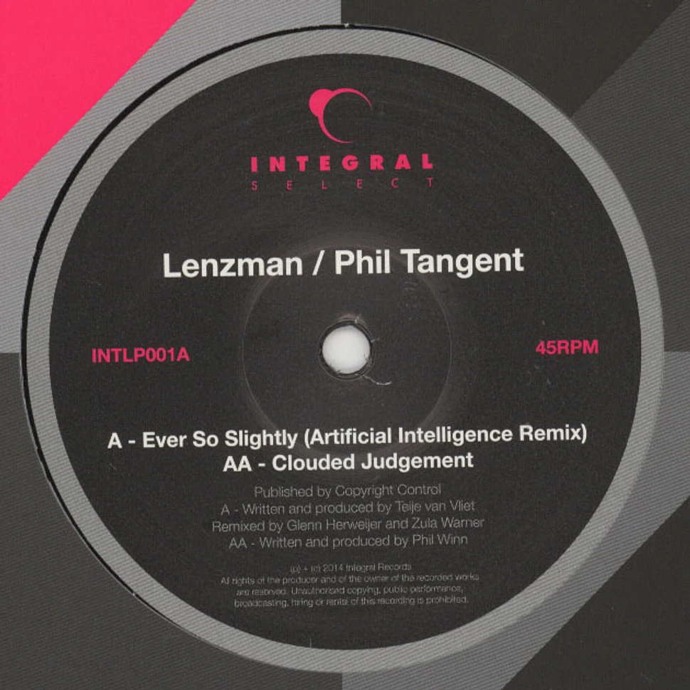 Lenzman / Phil Tangent - Integral Select Album Sampler