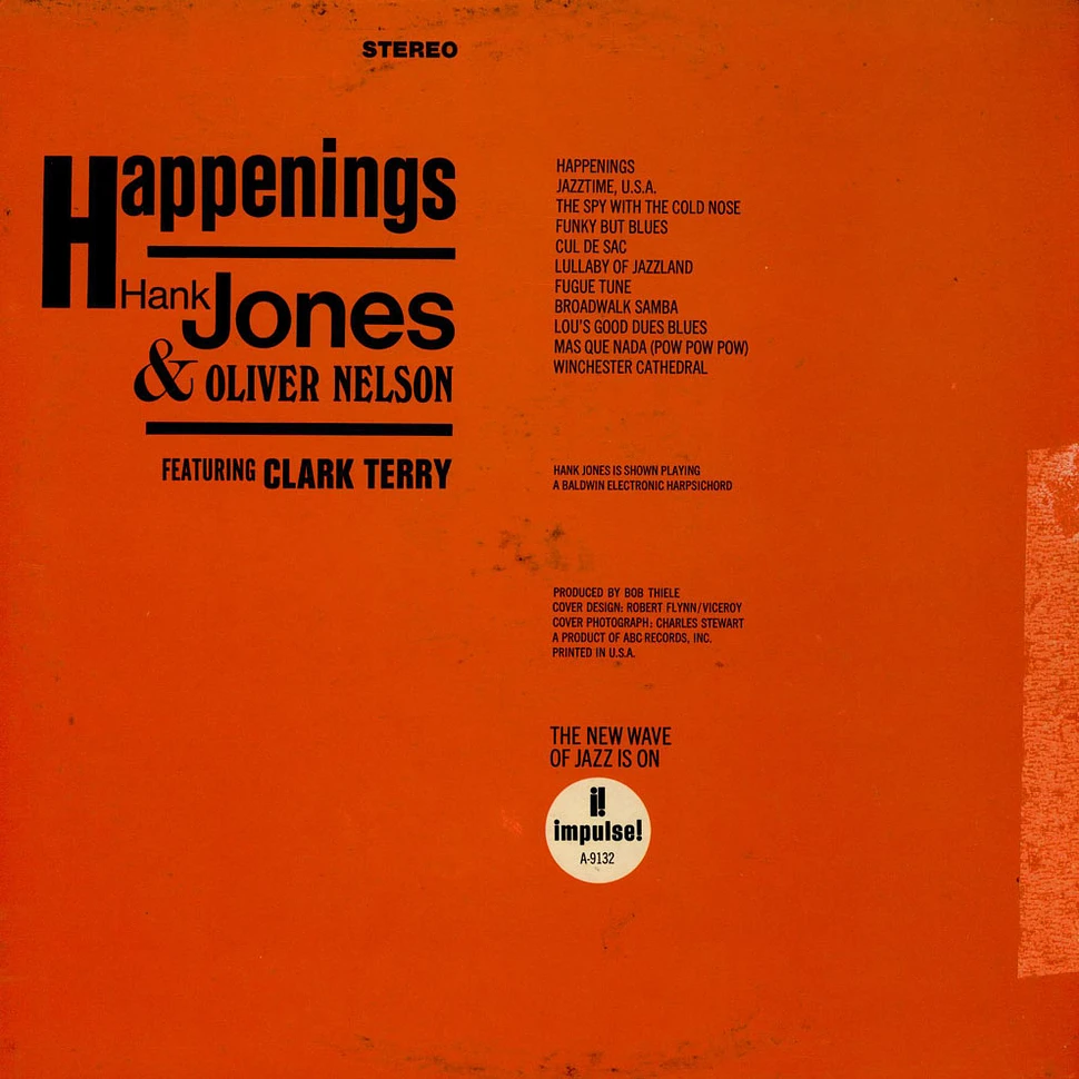 Hank Jones & Oliver Nelson - Happenings