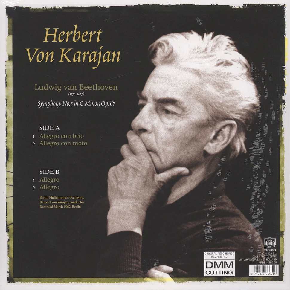 Herbert Von Karajan - Ludwig Van Beethoven Symphony No. 5