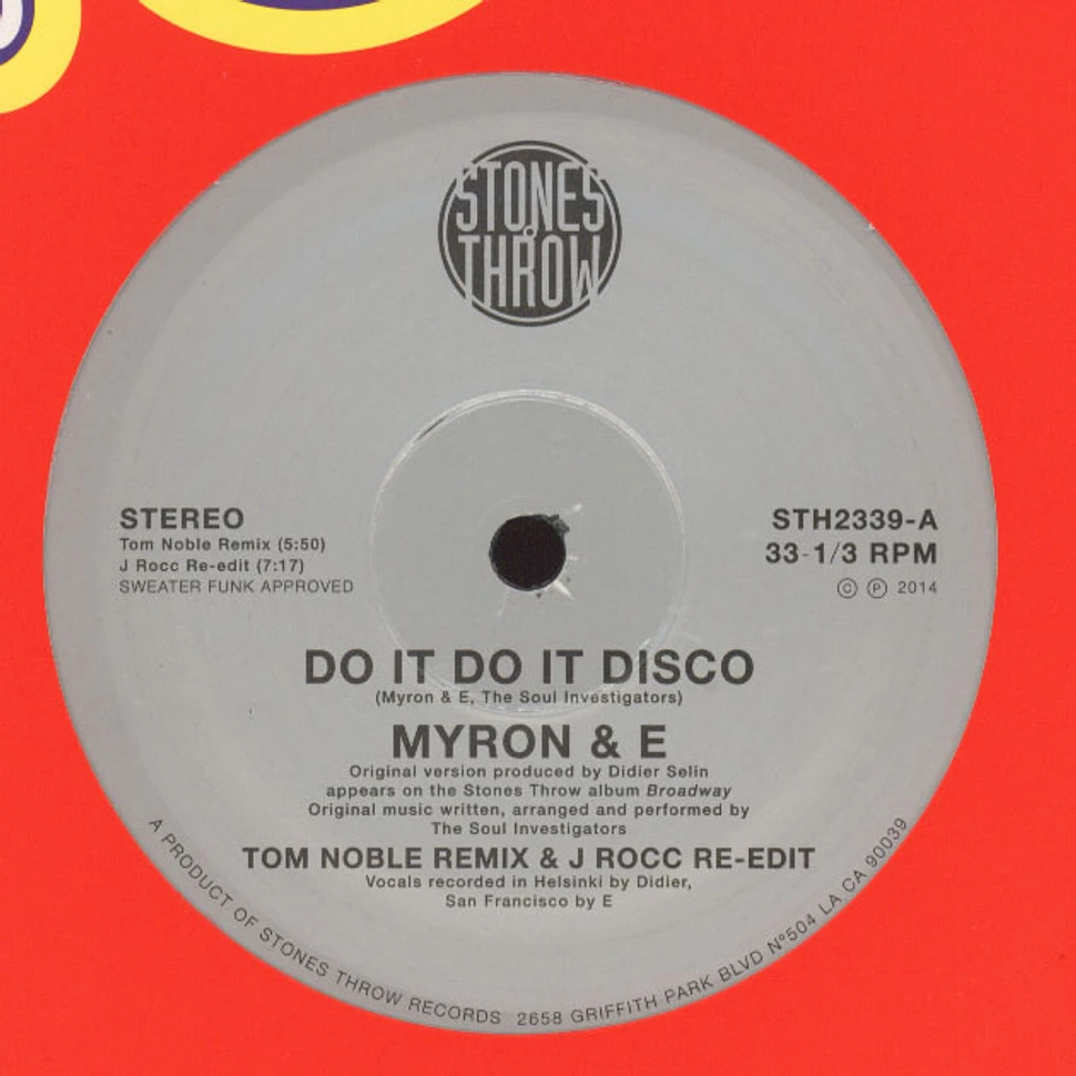 Myron & E - Do It Do It Disco Tom Noble Remix