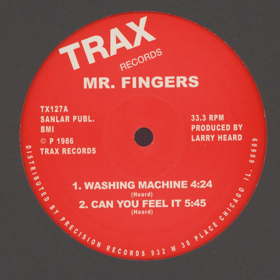 Mr. Fingers - Washing Machine