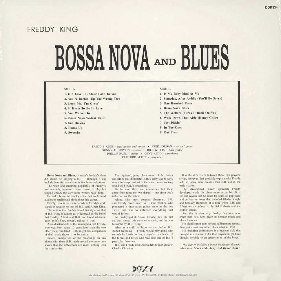 Freddy King - Bossa Nova and Blues