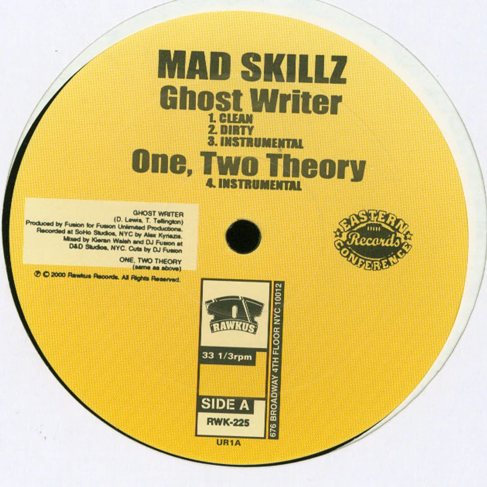 Mad Skillz - Ghost Writer / 1, 2 Theory