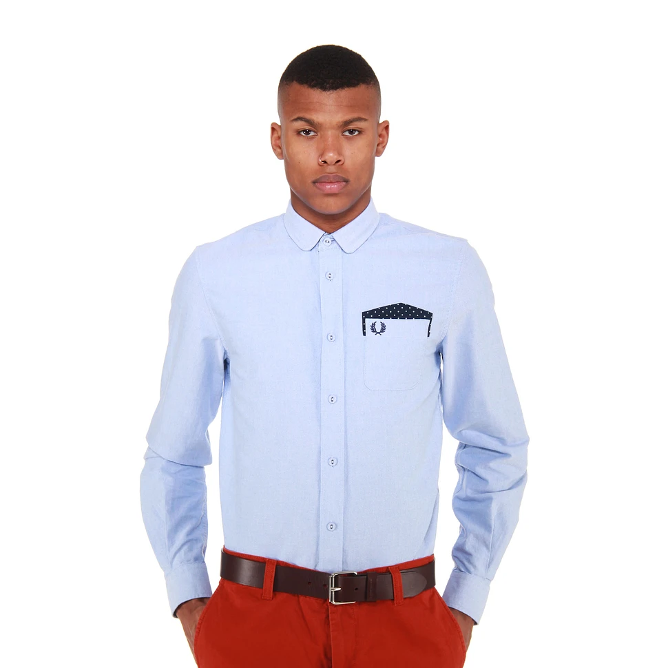 Fred Perry - Polka Patch Pocket Trim Shirt