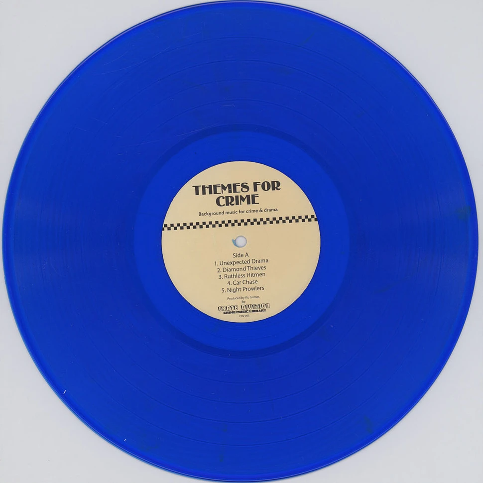 Vic Grimes - Themes For Crime Blue Vinyl Edition