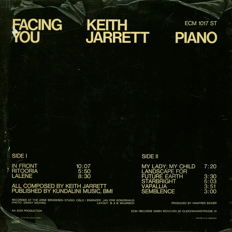 Keith Jarrett - Facing You