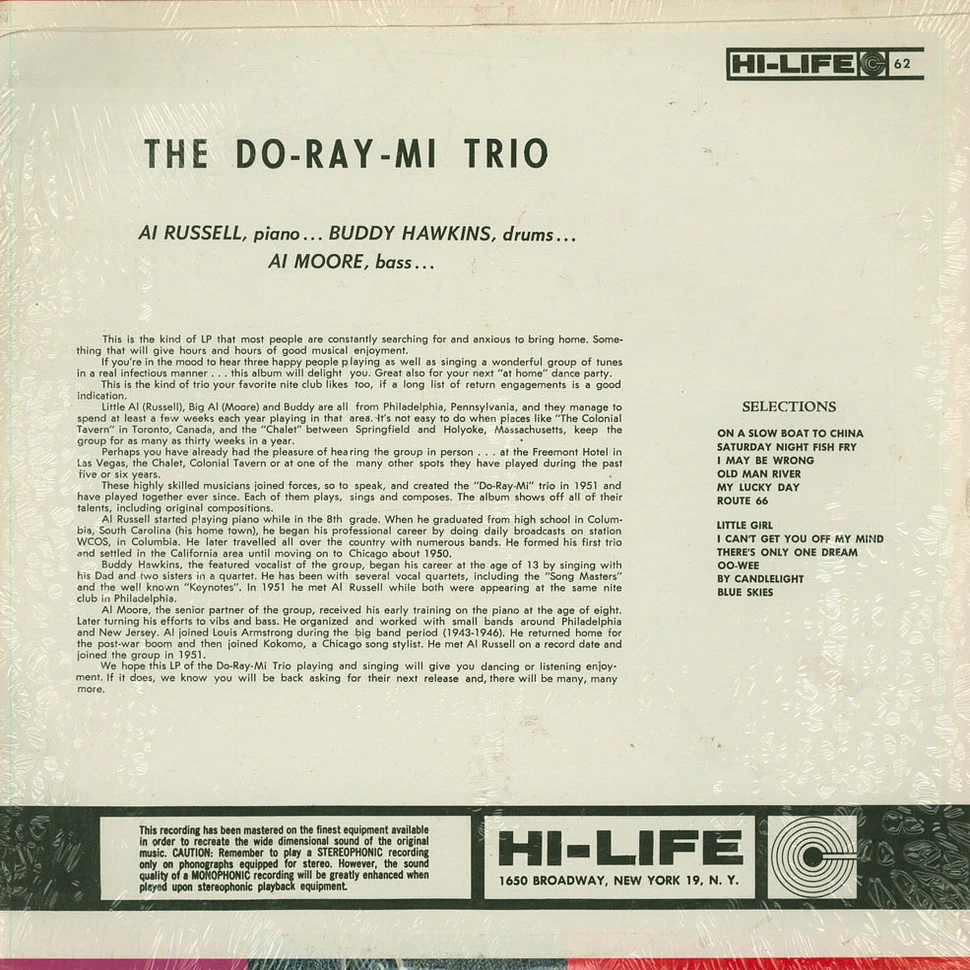 The Do-Ray-Mi-Trio - That Wonderfully Musical Do-Ray-Mi-Trio