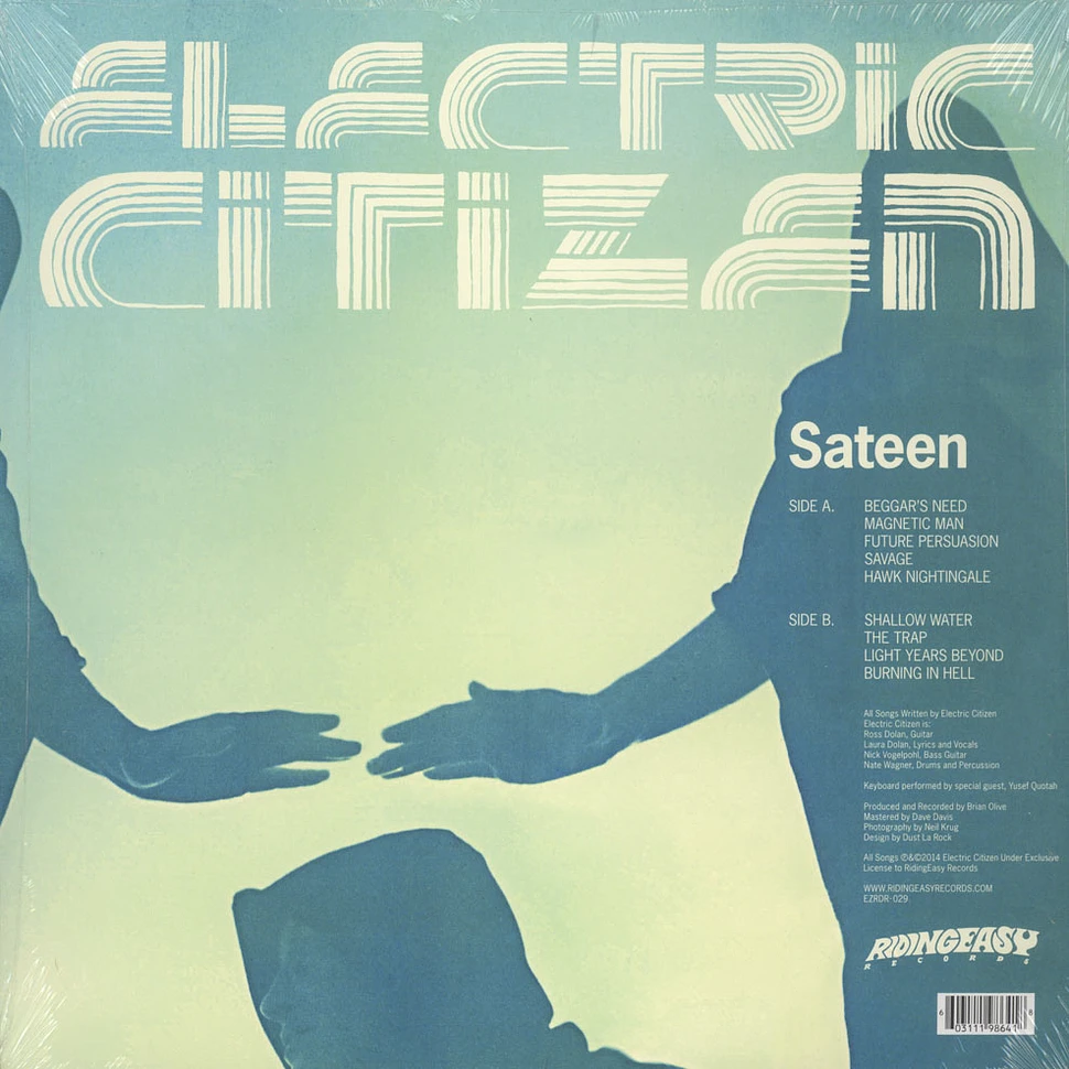 Electric Citizen - Sateen Colored Vinyl Edition