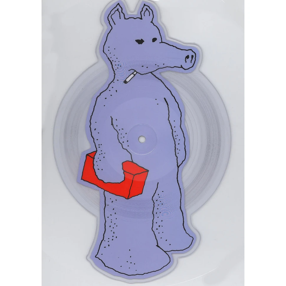 Quasimoto - Talkin Shit - Die Cut Picture Disc Blue Quas Version