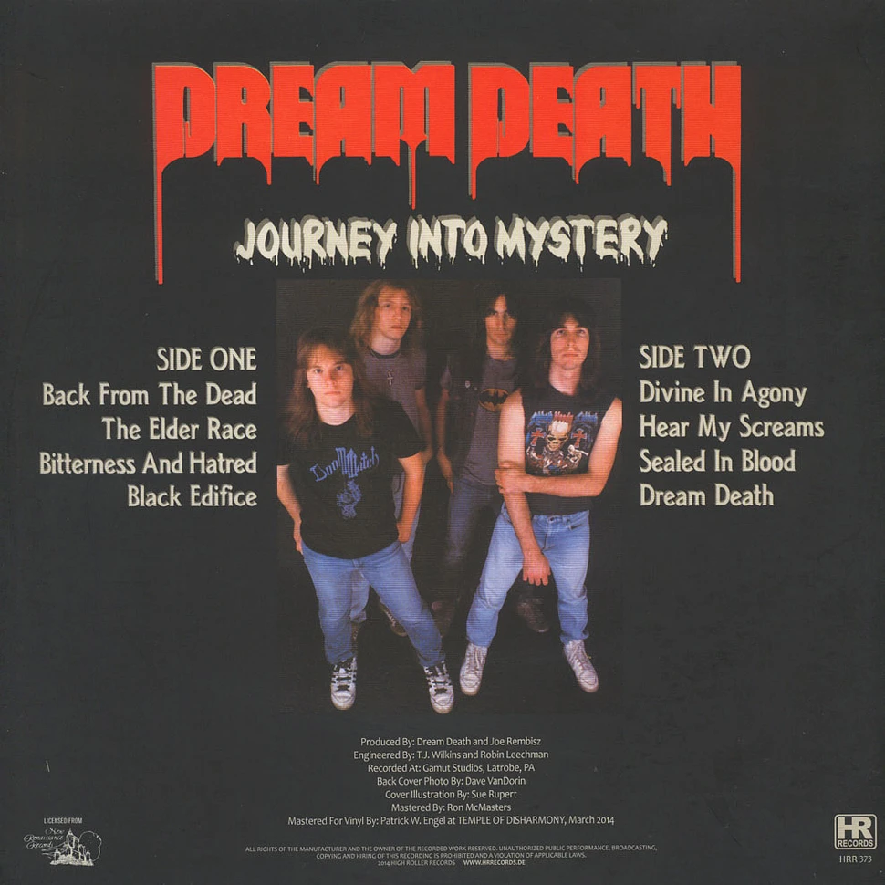 Dream Death - Journey Into Mystery Colored Vinyl Edition