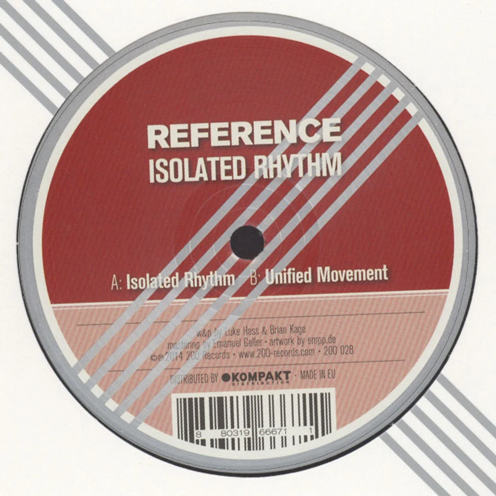 Reference - Isolated Rhythm