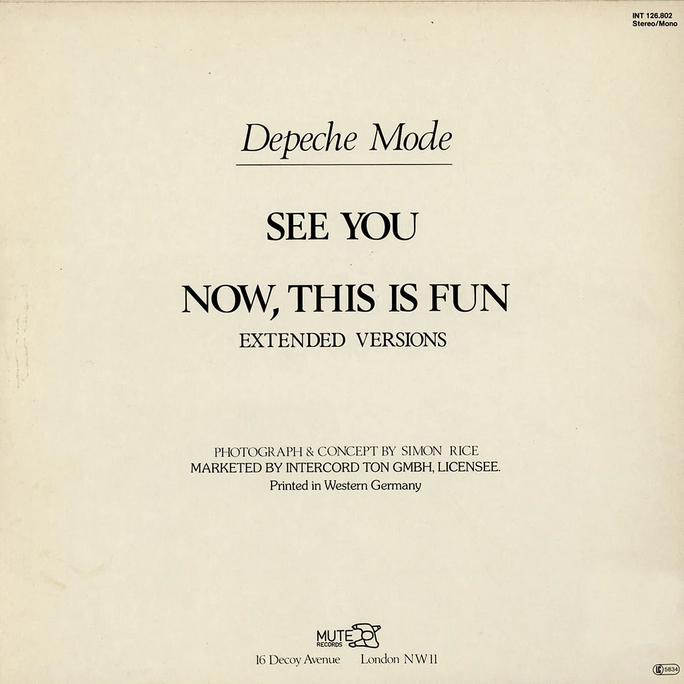 Depeche Mode - See You