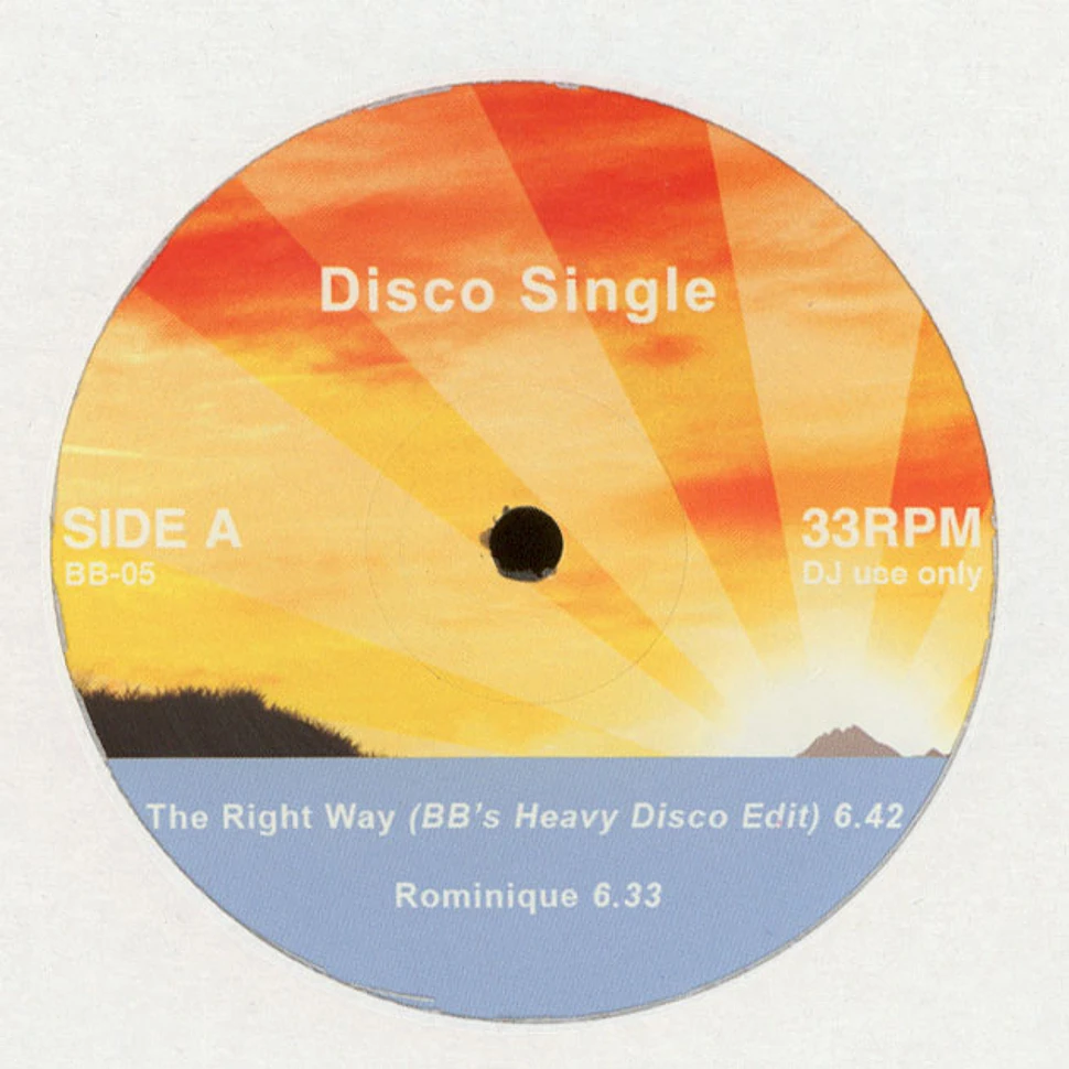 Rominique - The Right Way BBs Heavy Disco Edit