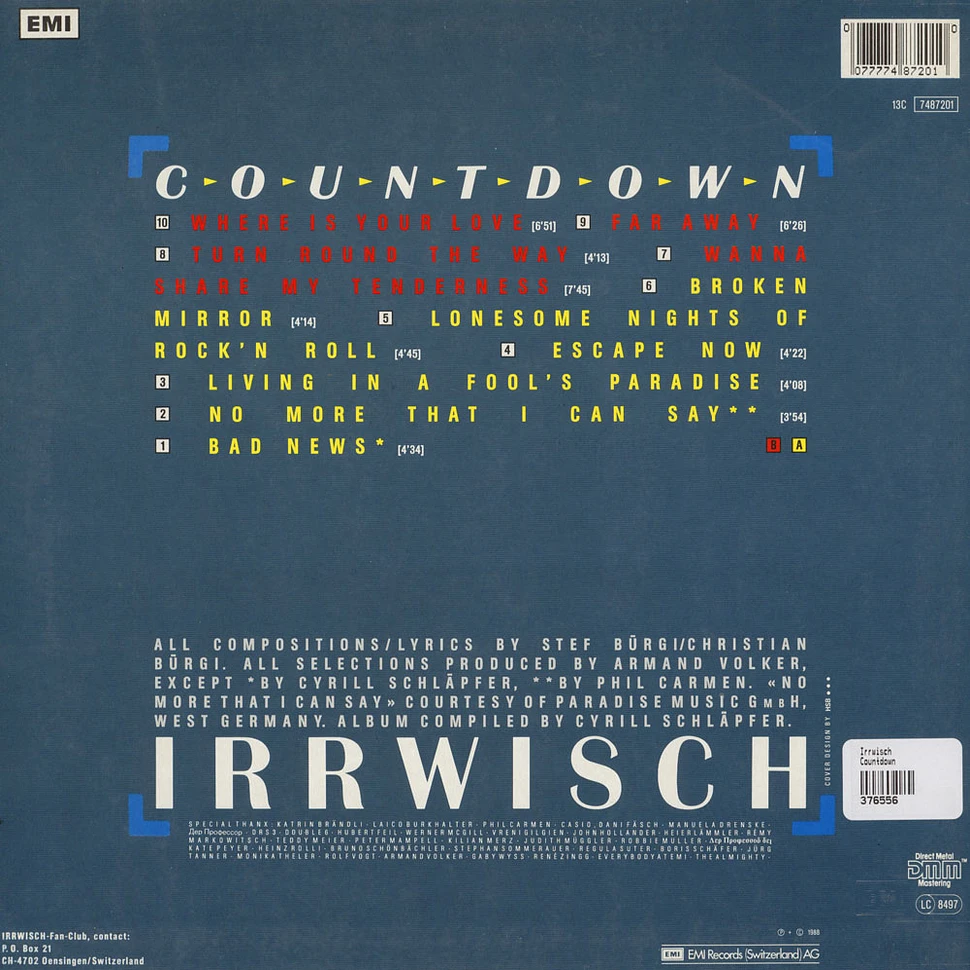 Irrwisch - Countdown