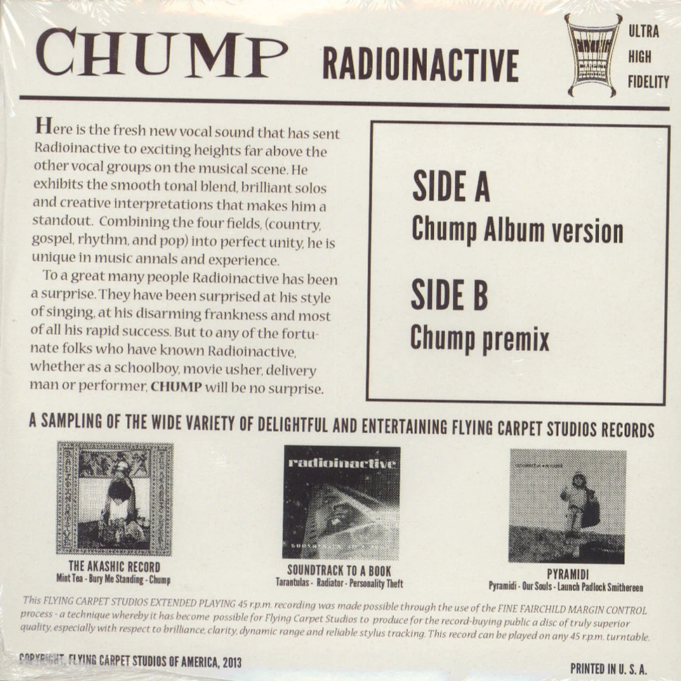 Radioinactive - Chump
