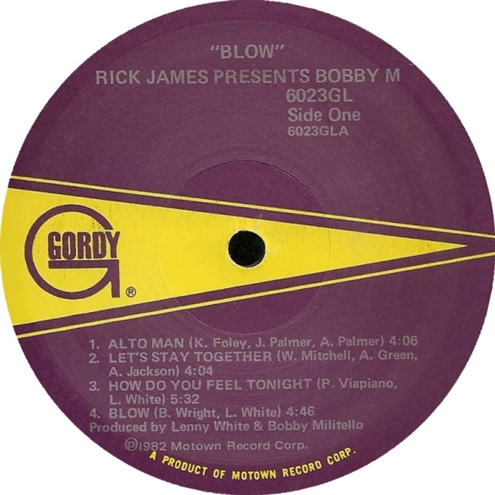 Rick James Presents Bobby Militello - Blow