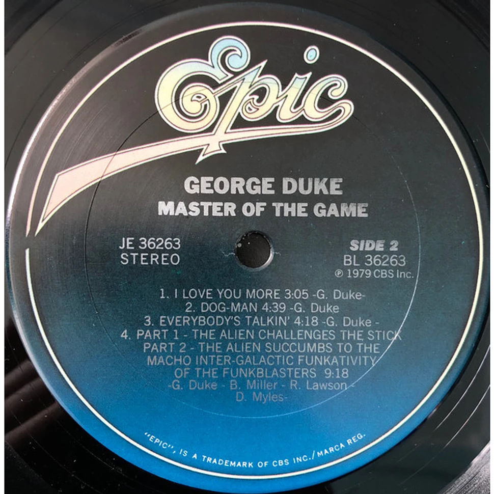 George Duke - Master Of The Game