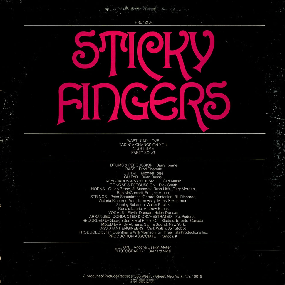 Sticky Fingers - Sticky Fingers