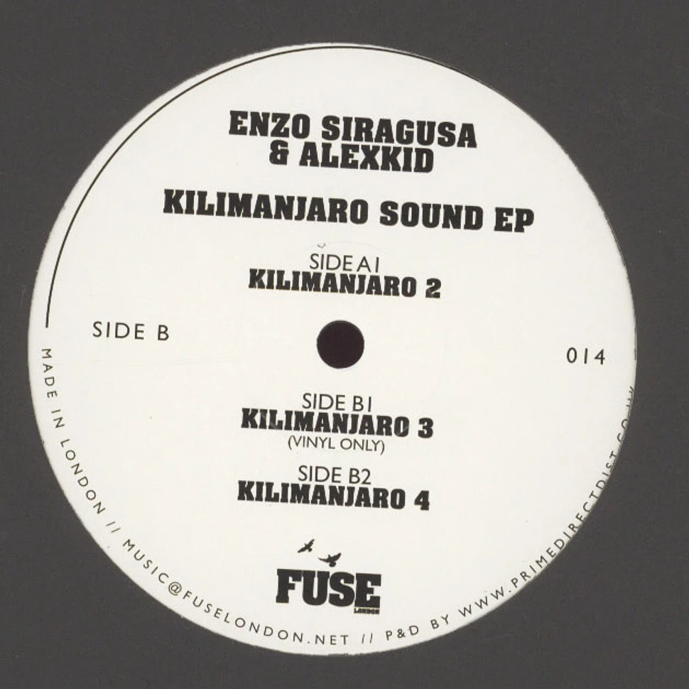 Enzo Siragusa & Alexkid - Kilimanjaro Sound EP