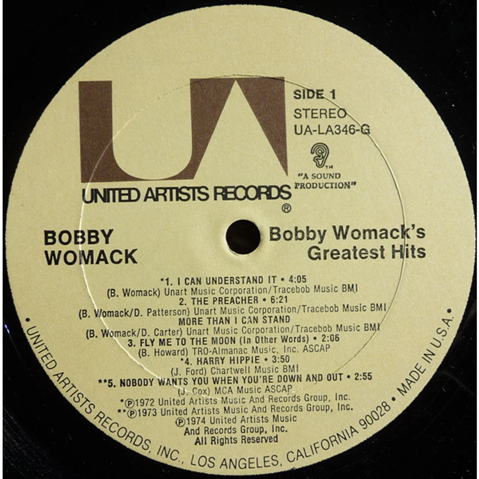 Bobby Womack - Bobby Womack's Greatest Hits