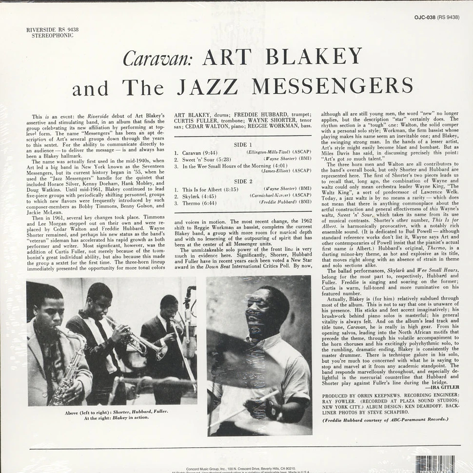 Art Blakey & The Jazz Messengers - Caravan