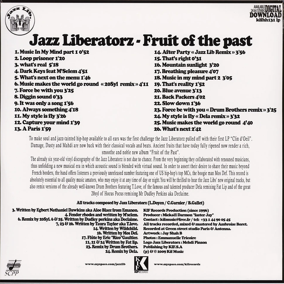 Jazz Liberatorz - Fruit Of The Past