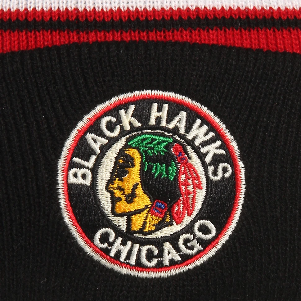 New Era - Chicago Blackhawks Pommy Star NHL Beanie