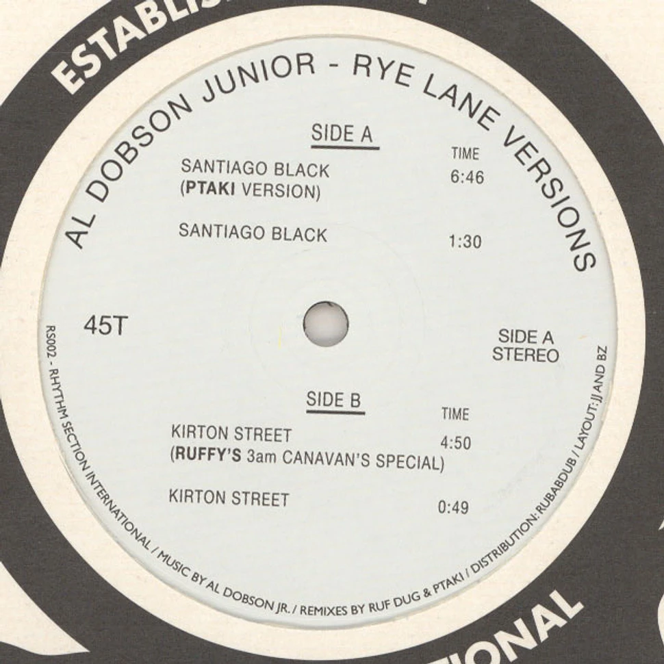 Al Dobson Jr. - Rye Lane Versions