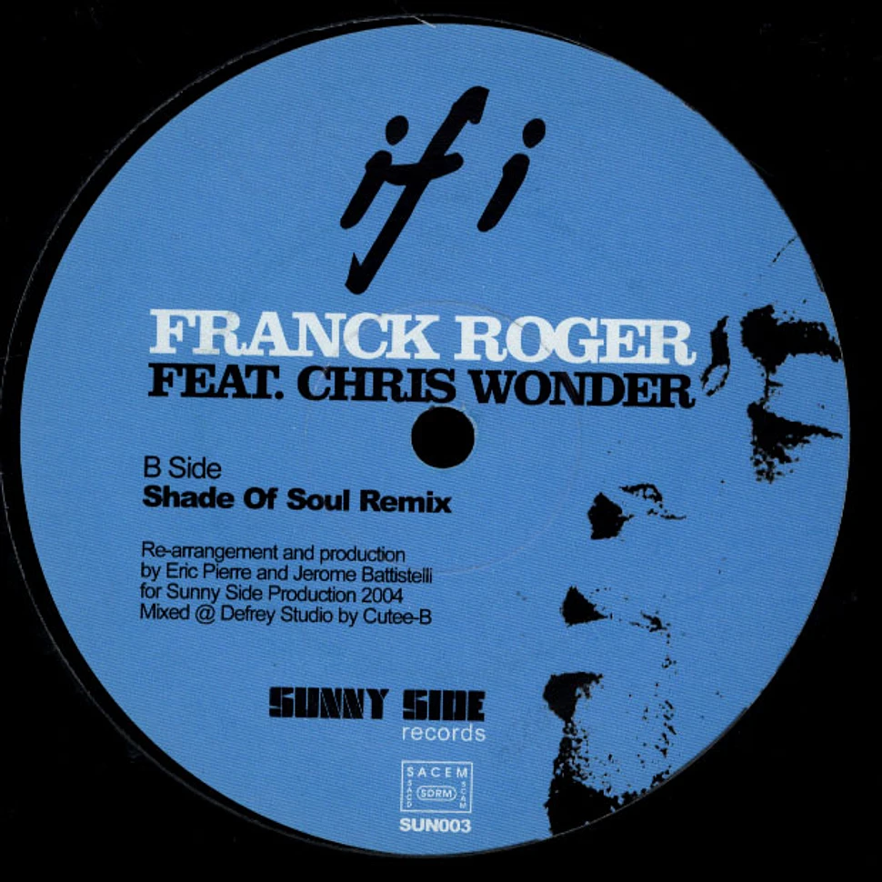 Franck Roger Feat. Chris Wonder - If I