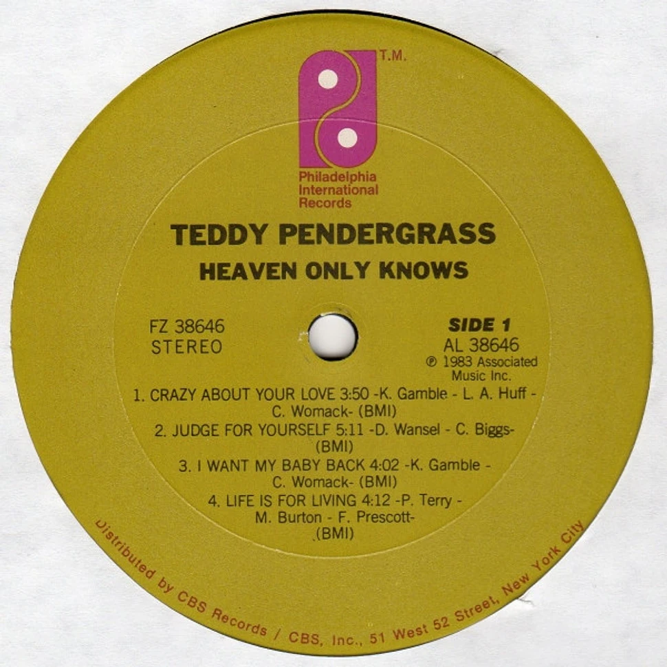 Teddy Pendergrass - Heaven Only Knows