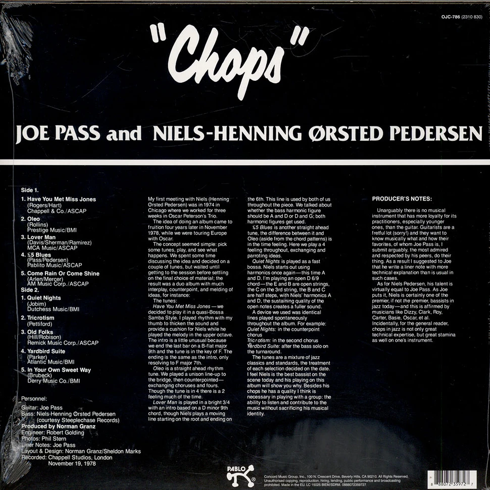 Joe Pass & Niels-Henning - Chops