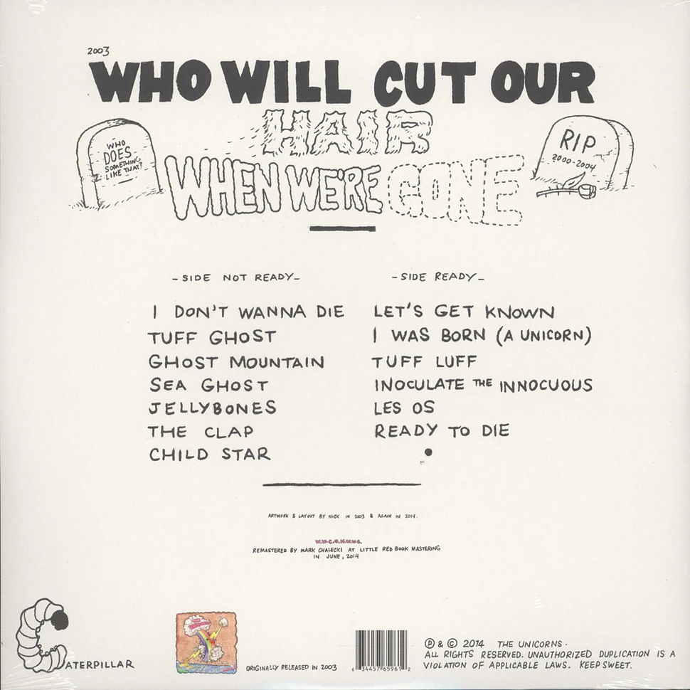Unicorns - Who Will Cut Our Hair When We're Gone