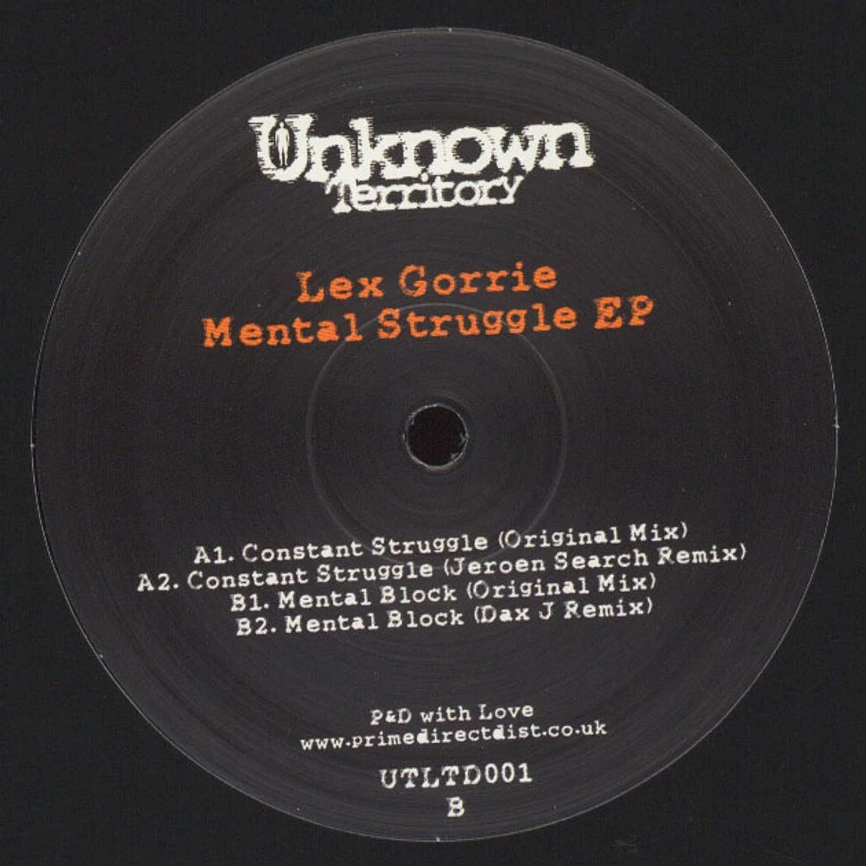 Lex Gorrie - Mental Struggle EP