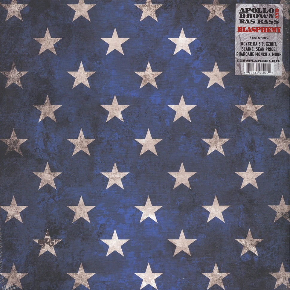 Apollo Brown & Ras Kass - Blasphemy Splatter Vinyl Edition - Vinyl