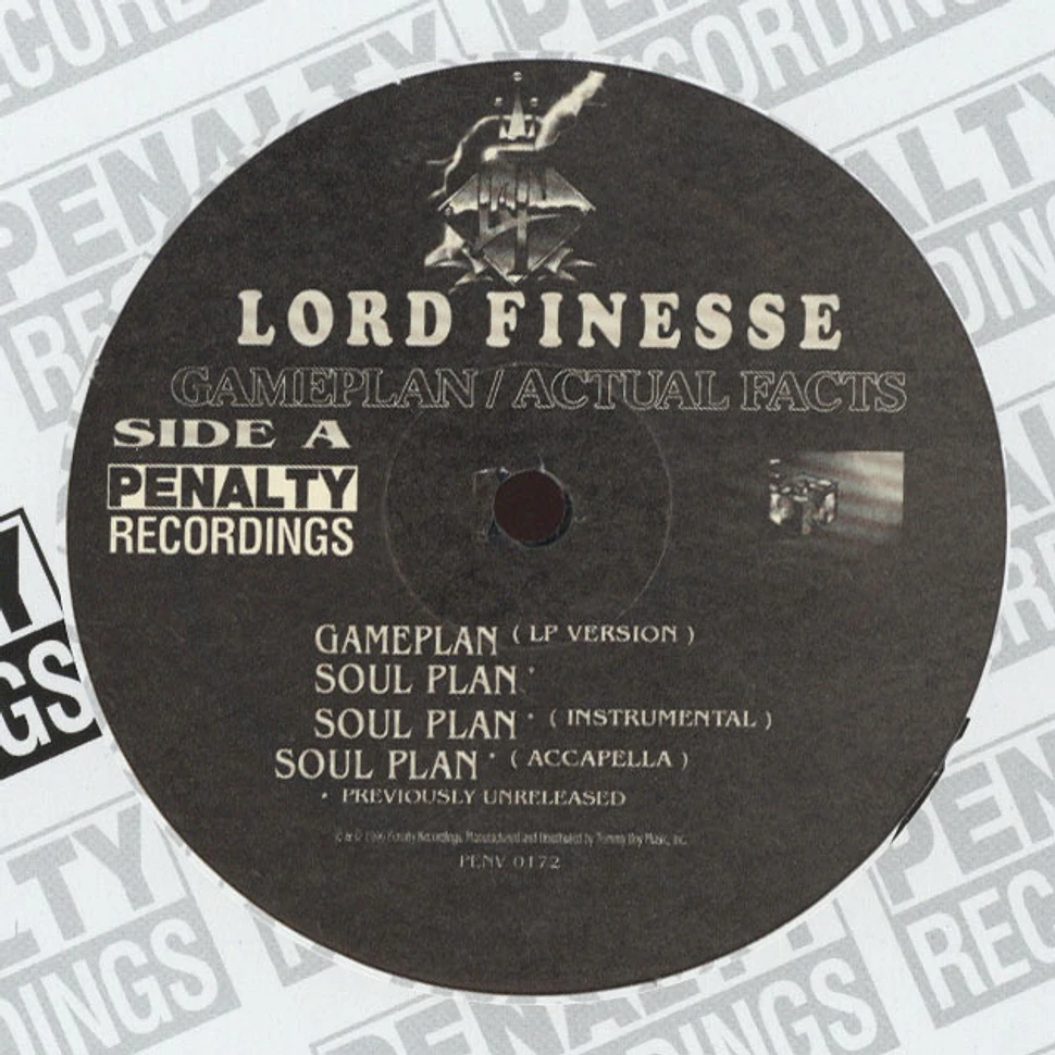 Lord Finesse - Gameplan / Actual Facts