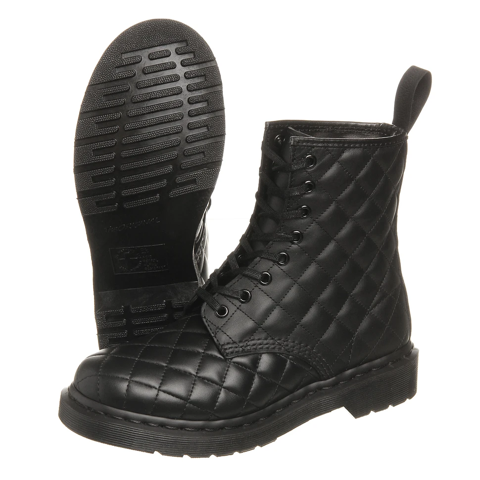 Dr. Martens - Coralie Danio Quilted 8 Eye Boots