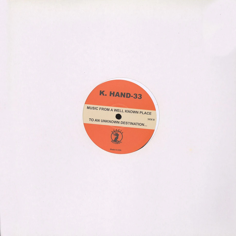 K. Hand - Project 5 EP