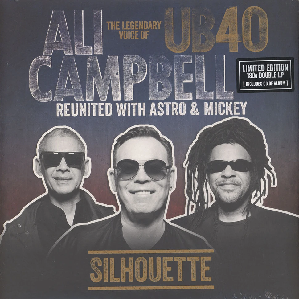 Ali Campbell of UB40 - Silhouette