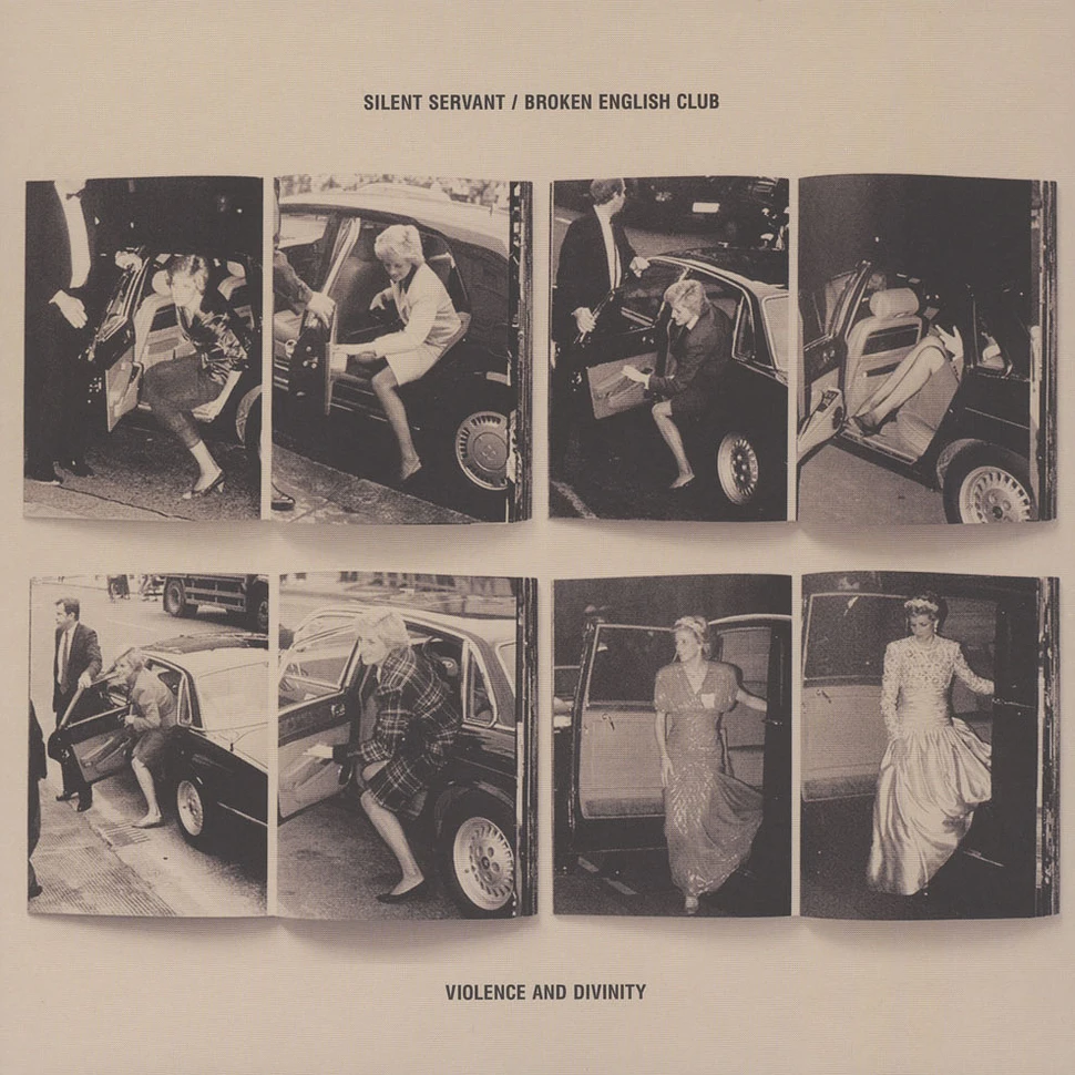 Silent Servant / Broken English Club - Violence And Divinity Black Vinyl Edition