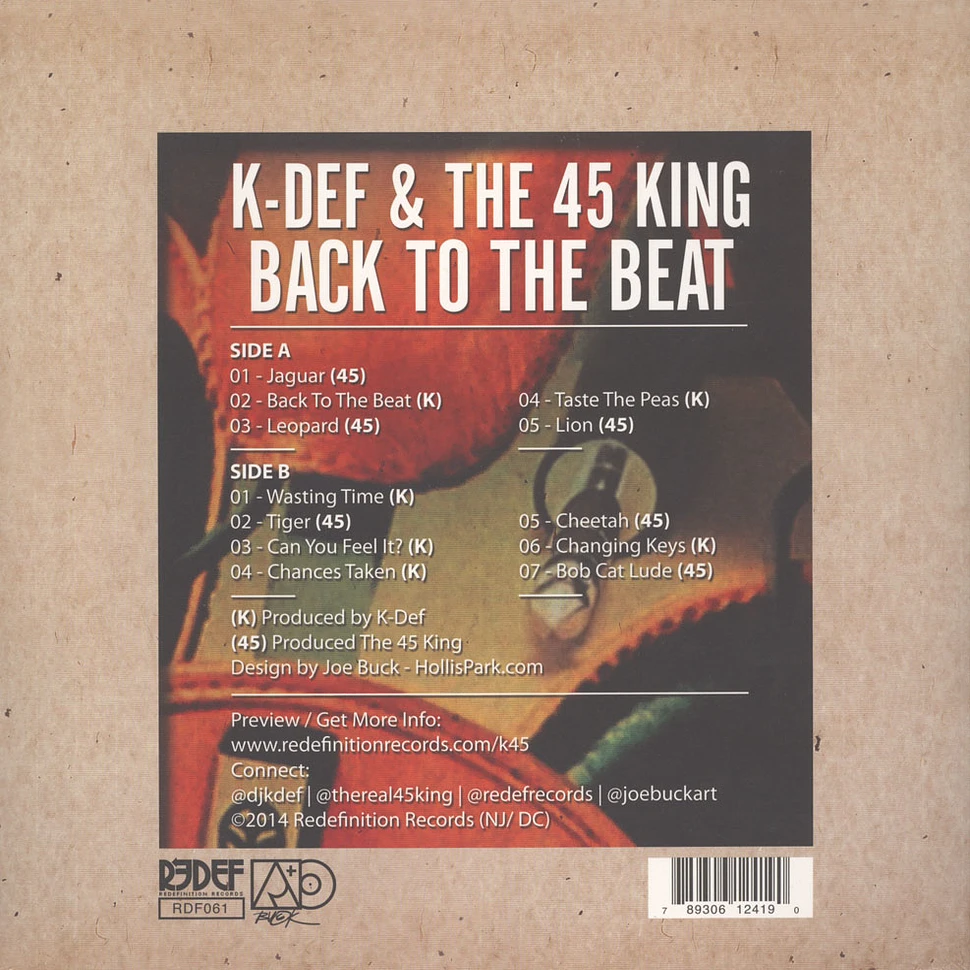 K-Def & 45 King - Back To The Beat