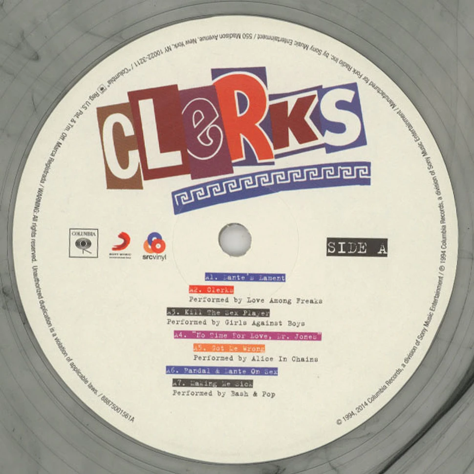 V.A. - OST Clerks Clear / Black Smoke Vinyl Edition