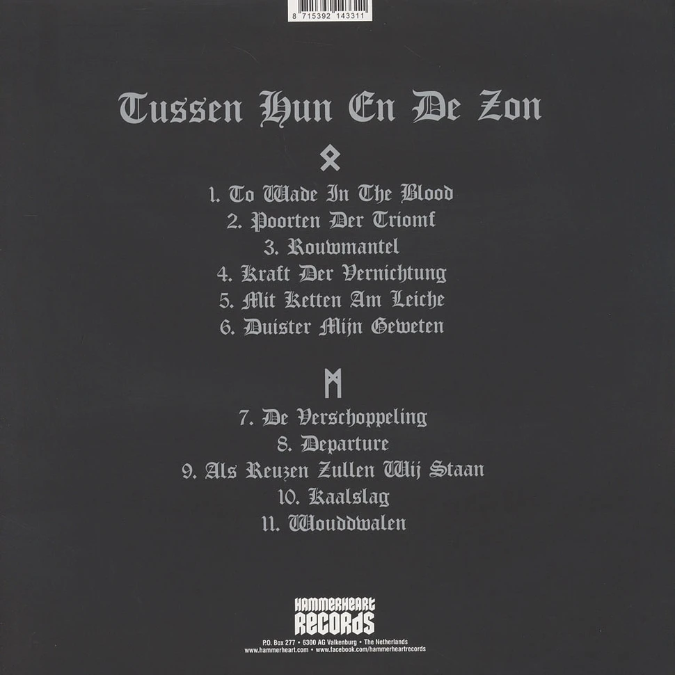Tarnkappe - Tussen Hun En De Zon (Splattered Vinyl)