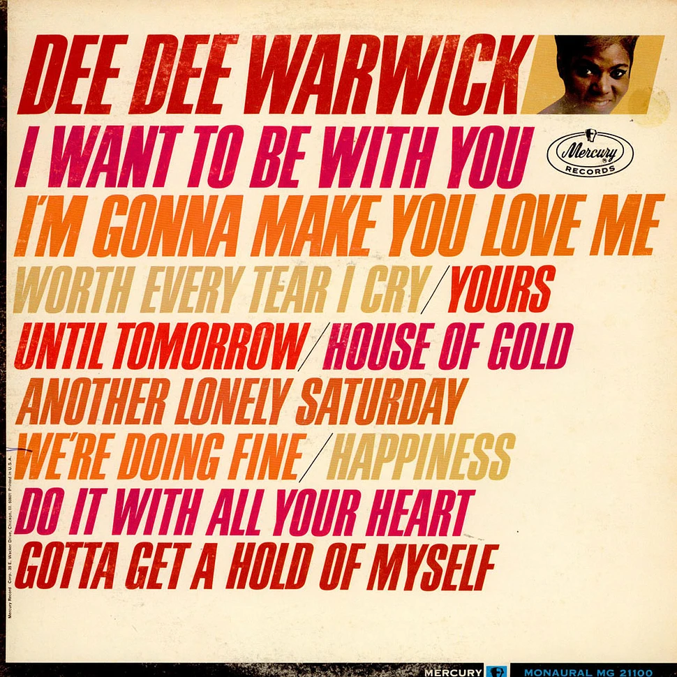 Dee Dee Warwick - I Want To Be With You / I'm Gonna Make You Love Me