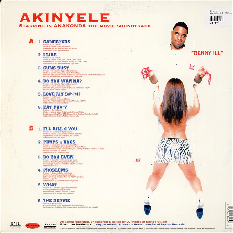 Akinyele - Anakonda A.K.A. "Benny Ill"