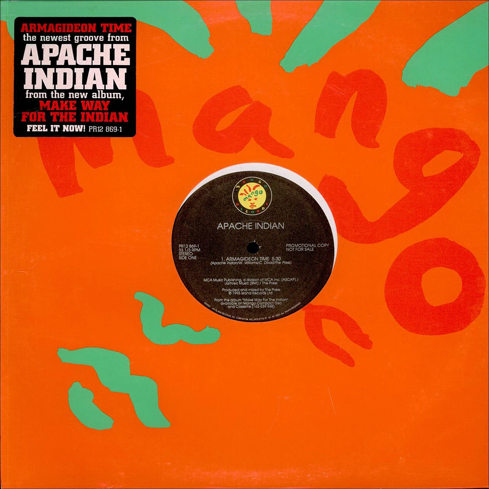 Apache Indian - Armagideon Time