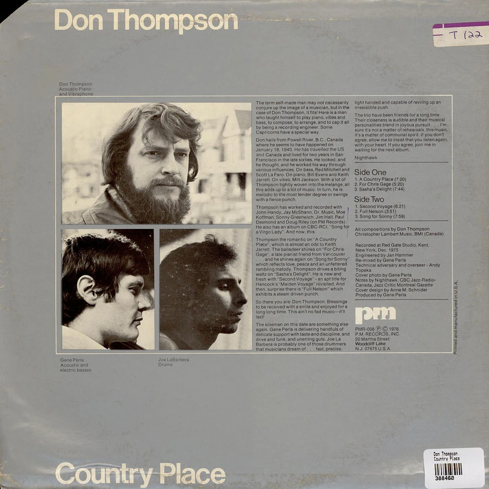 Don Thompson - Country Place