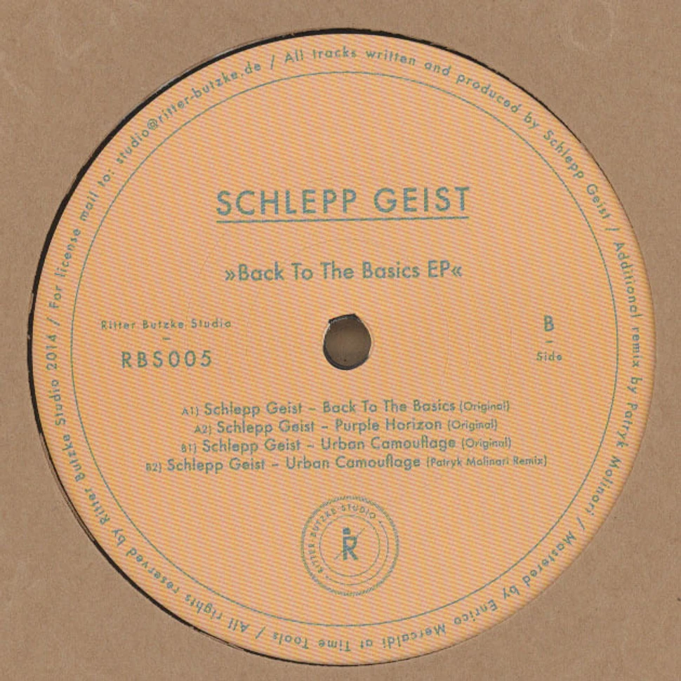 Schlepp Geist - Back To The Basics EP