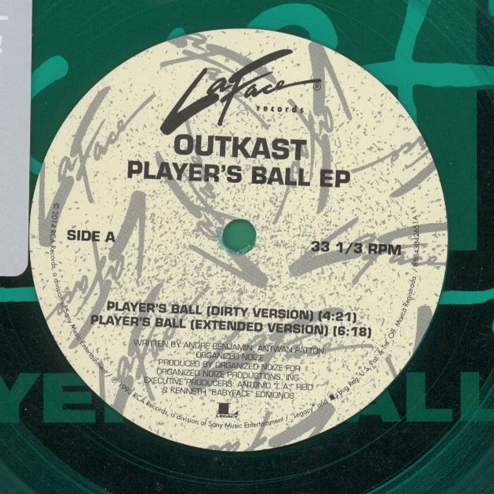 OutKast - Player's Ball Green Vinyl Edition