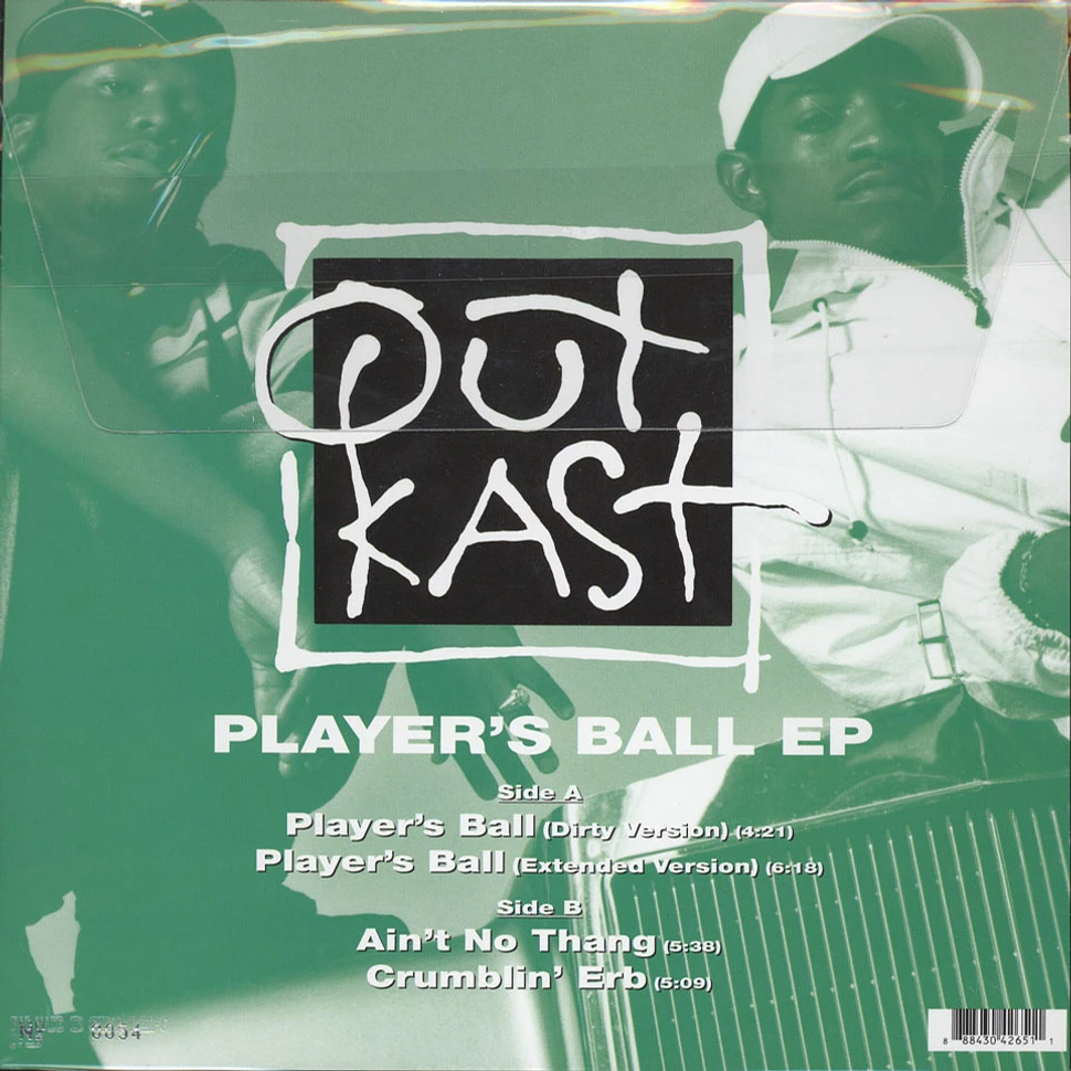 OutKast - Player's Ball Green Vinyl Edition